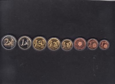 Beschrijving: 3,88 Euro SET(8) no case